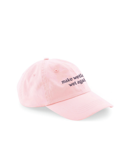 'Make Wetlands Wet Again' Cap - Pink