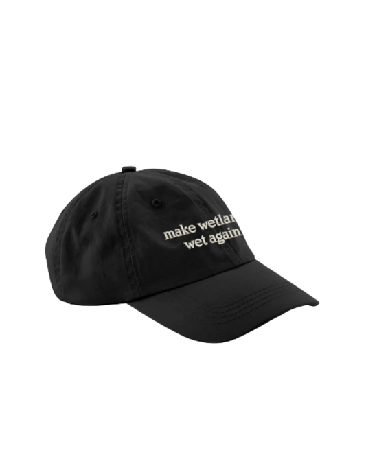 'Make Wetlands Wet Again' Cap - Black